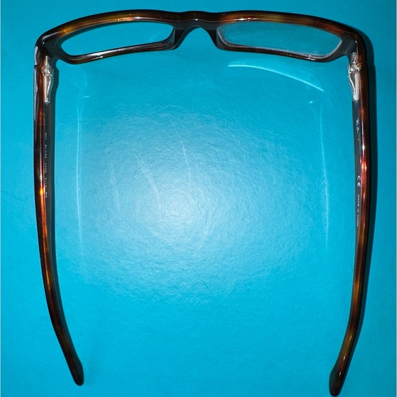 Ray-Ban RB5114 2044 Eyeglasses Frames Brown Tortoise Rectangular Logos 52-16-135 - Picture 7 of 8